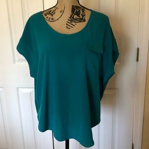 Teal Loose Blouse